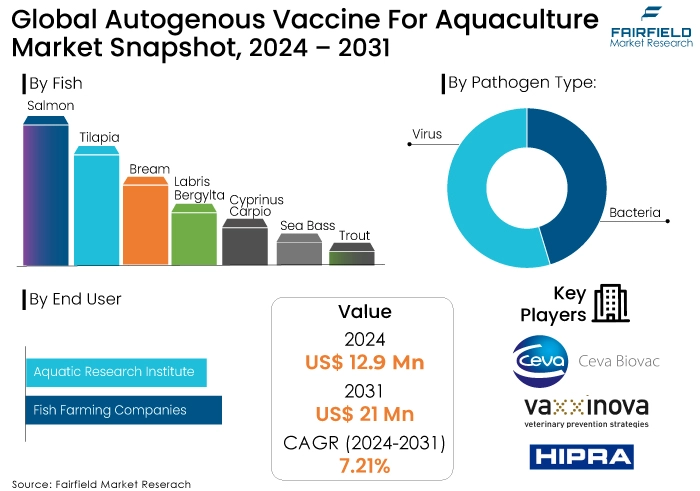 Autogenous Vaccine For Aquaculture Market, Snapshot, 2024 - 2031