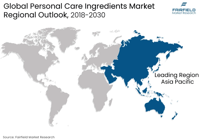 Personal Care Ingredients Market Regional Outlook, 2018-2030