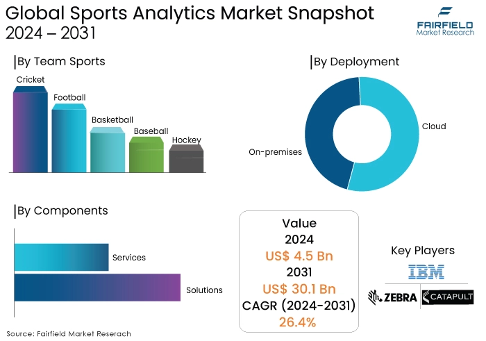 Sports Analytics Market Snapshot, 2024 - 2031