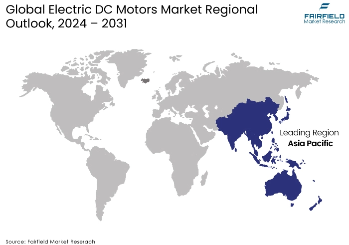 Electric DC Motors Market Regional Outlook, 2024 - 2031