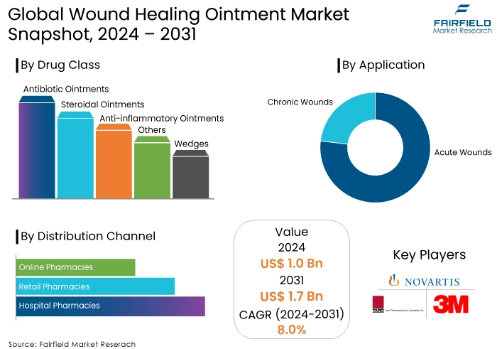 Wound Healing Ointment Market Snapshot, 2024 - 2031