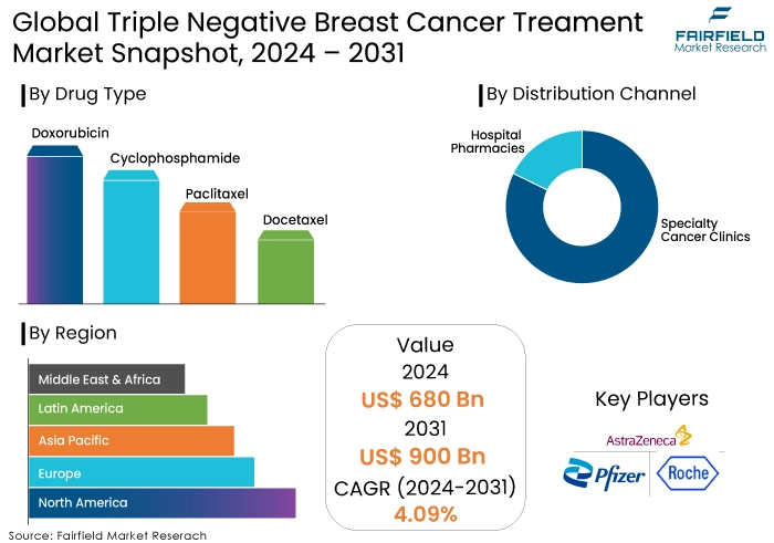 Triple Negative Breast Cancer Treatment Market Snapshot, 2024 - 2031