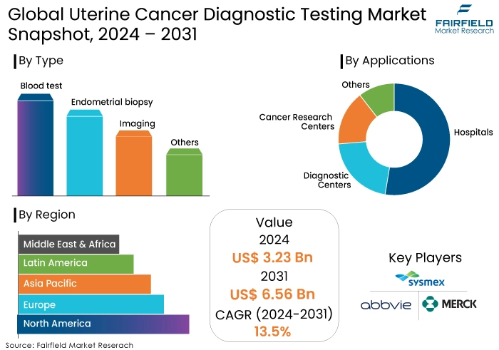 Uterine Cancer Diagnostics & Treatment Market Snapshot, 2024 - 2031