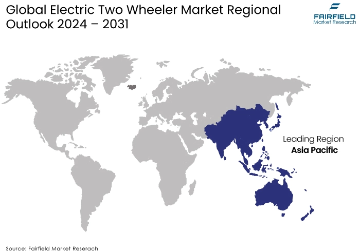 Electric Two Wheeler Market Regional Outlook, 2024 - 2031