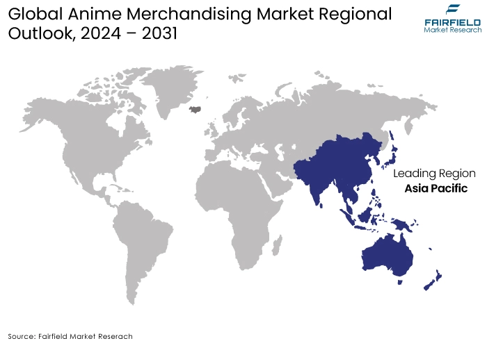 Anime Merchandising Market Regional Outlook, 2024 - 2031