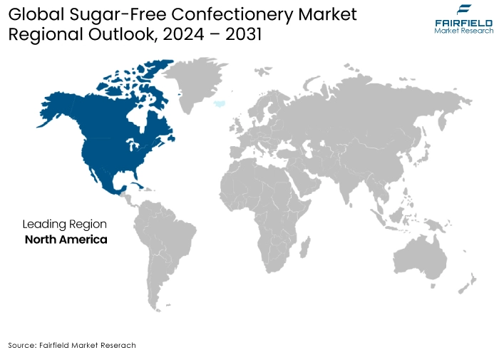 Sugar-Free Confectionery Market Regional Outlook, 2024 - 2031