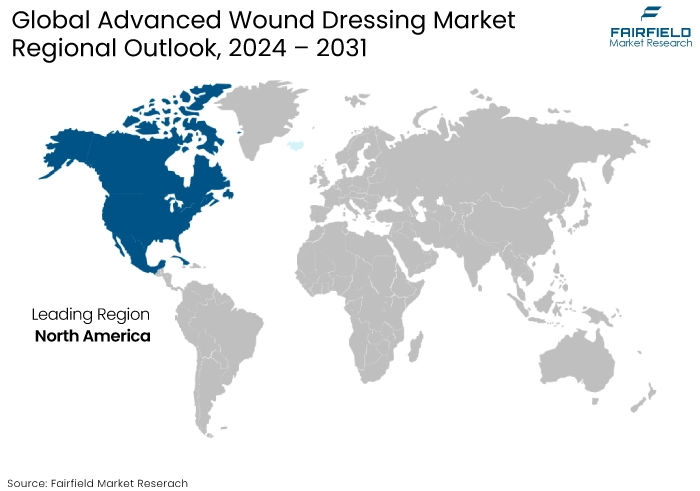 Advanced Wound Dressing Market Regional Outlook, 2024 - 2031