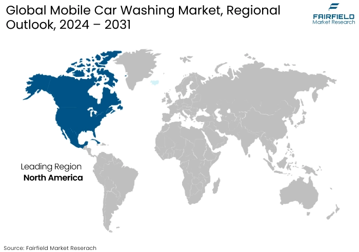 Mobile Car Washing Market, Regional Outlook, 2024 - 2031