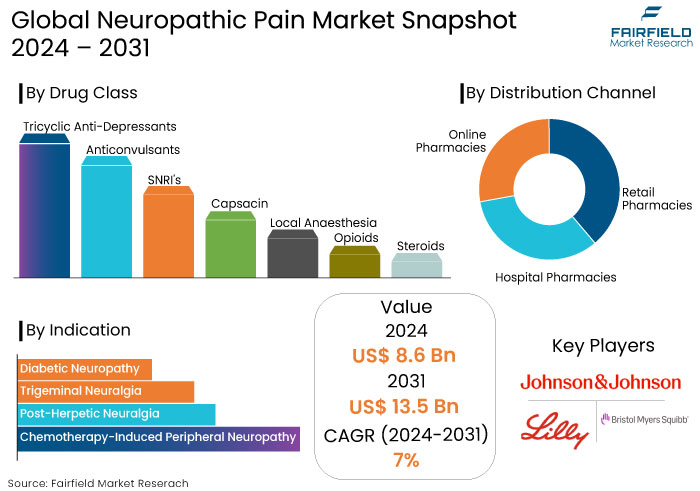 Neuropathic Pain Market Snapshot, 2024 - 2031