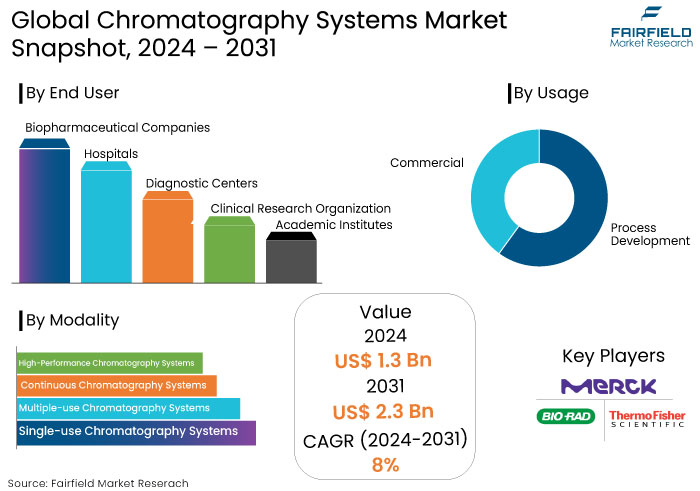 Chromatography Systems Market Snapshot, 2024 - 2031