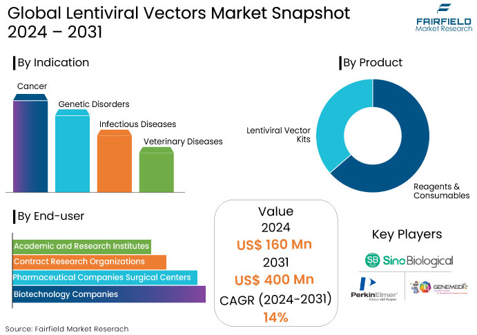 Lentiviral Vectors Market Snapshot 2024 - 2031