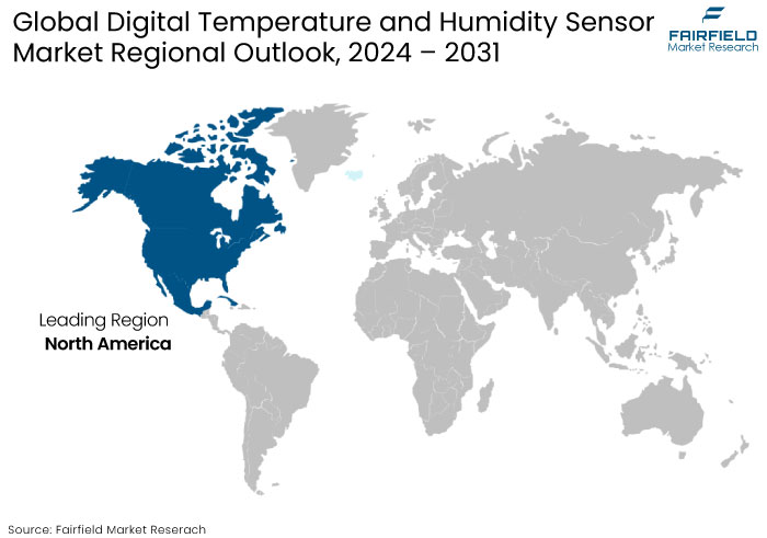 Digital Temperature and Humidity Sensor Market Regional Outlook, 2024 - 2031