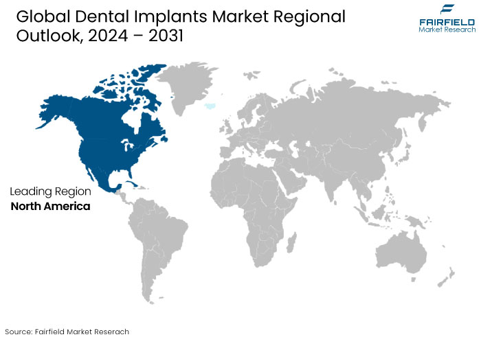 Dental Implants Market Regional Outlook, 2024 - 2031