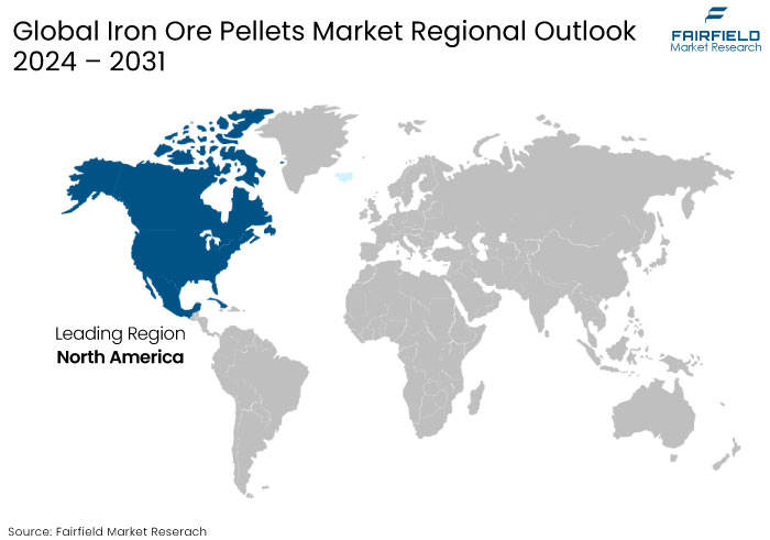 Iron Ore Pellets Market Regional Outlook, 2024 - 2031