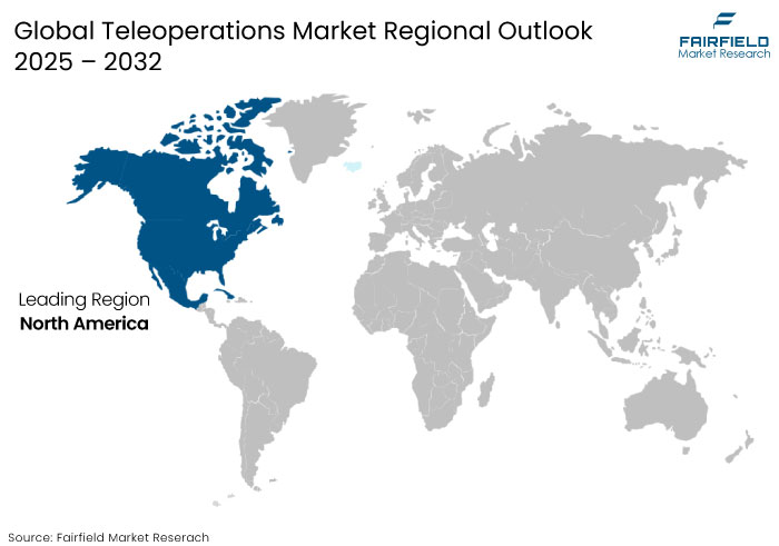 Teleoperations Market Regional Outlook, 2025 - 2032